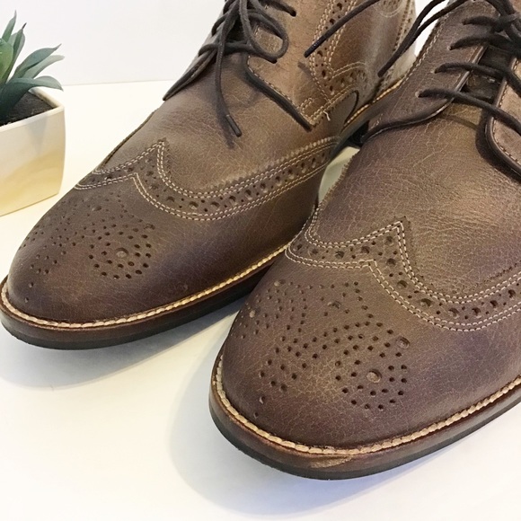 COLE HAAN Lenox Hill wingtip oxfords Mens 9.5 M - Picture 2 of 7